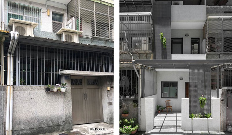 cải tạo mặt tiền nhà