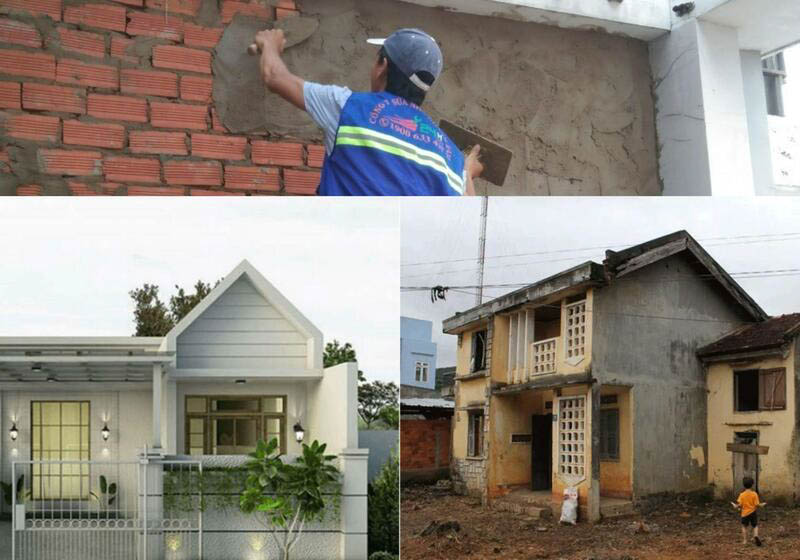 Một số cách tính chi phí sửa chữa nhà cấp 4